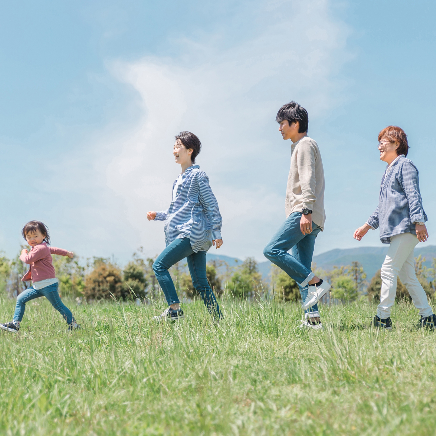 健康的な家族